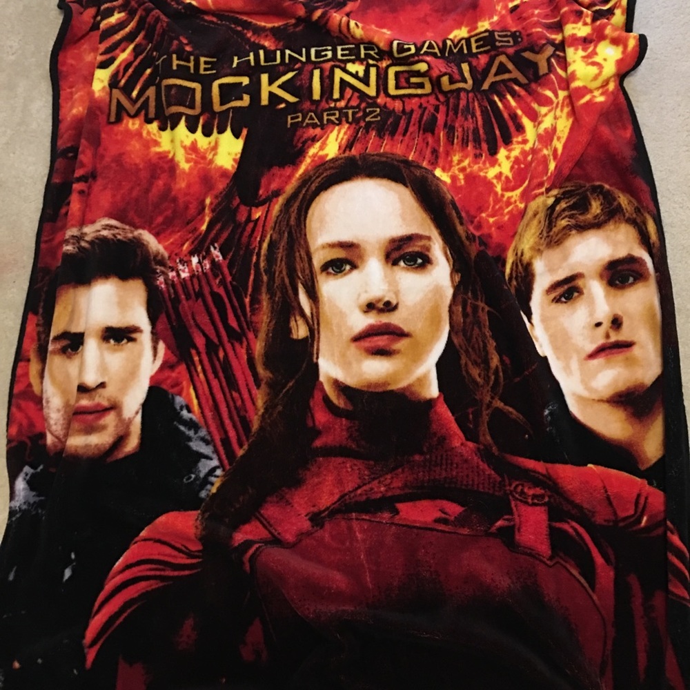 Hunger games blanket soft